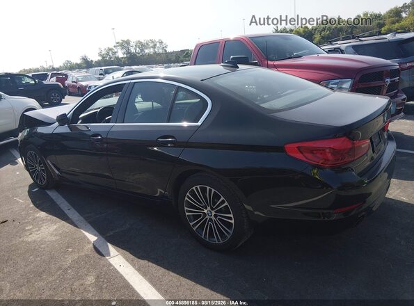 WBAJA5C52KBX86989 2019 BMW 5 SERIES Black Widok wnętrza 360 stopni