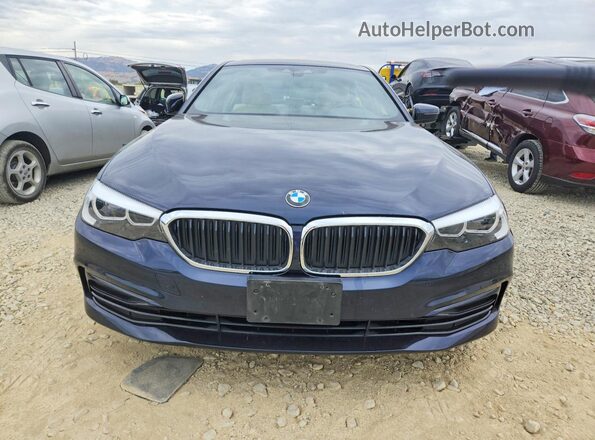 WBAJA5C52KBX87172 2019 BMW 5 SERIES Синий Вид спереди