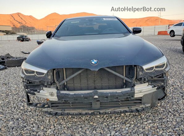WBAJA5C52KG900802 2019 BMW 5 SERIES Black წინა ხედი