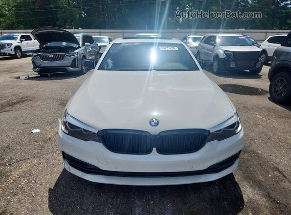 WBAJA5C53JWA36639 2018 BMW 5 SERIES White Դիմացի տեսք