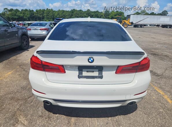 WBAJA5C53JWA36639 2018 BMW 5 SERIES White Հետևի տեսք