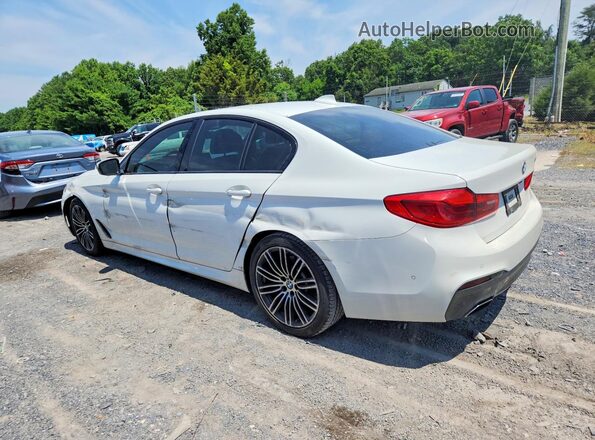 WBAJA5C54KWA58084 2019 BMW 5 SERIES White Задня ліва чверть