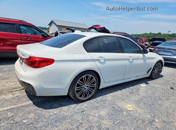 WBAJA5C54KWA58084 2019 BMW 5 SERIES White Задня права чверть