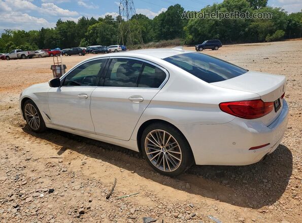 WBAJA5C55KWW10446 2019 BMW 5 SERIES White Հետևի ձախ