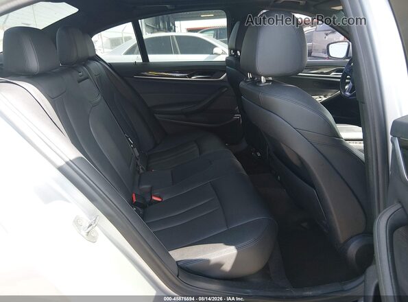 WBAJA5C56KBX87403 2019 BMW 5 SERIES Silver VIN კოდის სტიკერის ხედი
