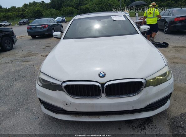 WBAJA5C57JWA37647 2018 BMW 5 SERIES Белый Вид щитка приборов