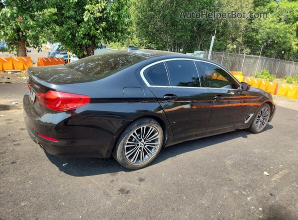 WBAJA5C58KWA58184 2019 BMW 5 SERIES Black Tył prawy