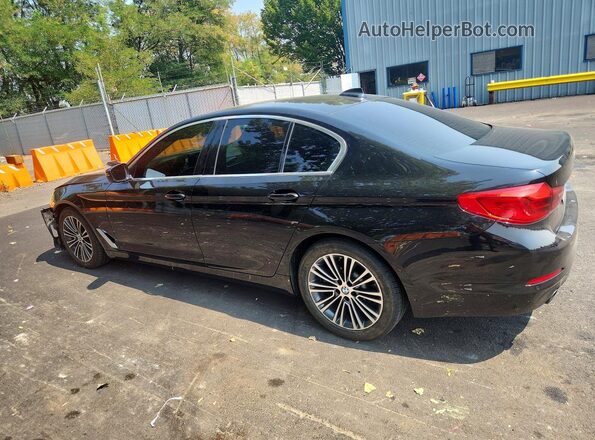 WBAJA5C58KWA58184 2019 BMW 5 SERIES Black Tył lewy