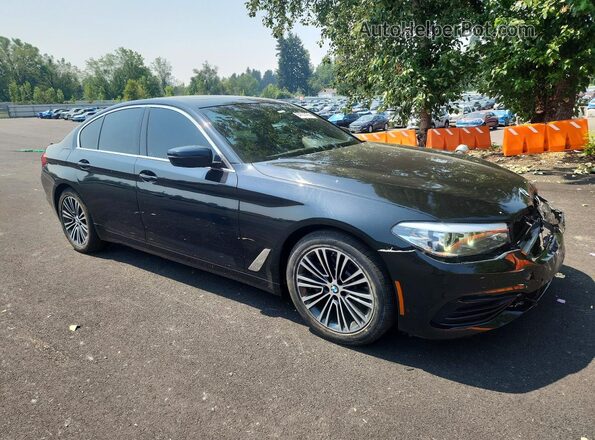 WBAJA5C58KWA58184 2019 BMW 5 SERIES Black Przód prawy