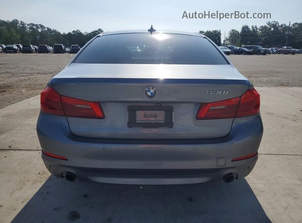 WBAJA5C58KWW14300 2019 BMW 5 SERIES Blue Vista trasera
