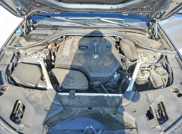 WBAJA5C58KWW14300 2019 BMW 5 SERIES Blue Vista interior trasera