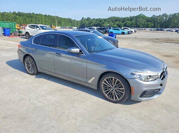 WBAJA5C58KWW14300 2019 BMW 5 SERIES Blue Delantero derecho