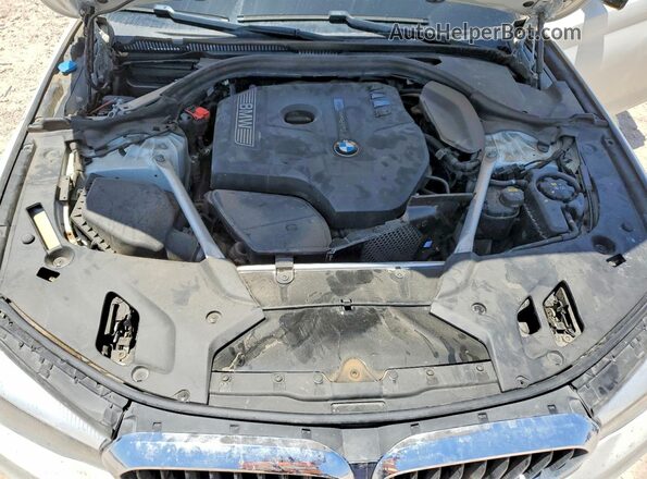 WBAJA5C5XKBX86805 2019 BMW 5 SERIES White Vista interior trasera