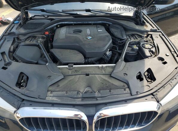 WBAJA7C35HG458598 2017 BMW 5 SERIES Black Vista interior trasera