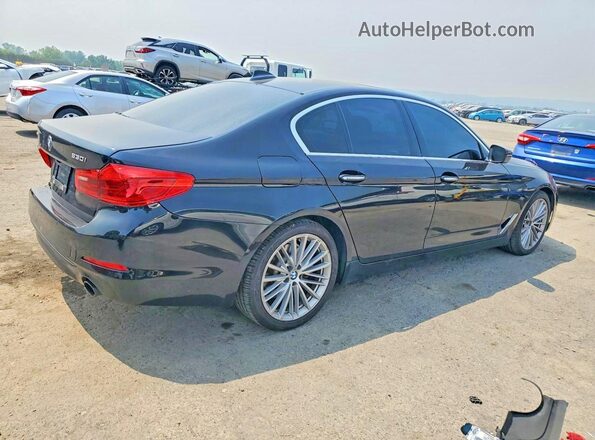 WBAJA7C35HG458598 2017 BMW 5 SERIES Black Trasero derecho