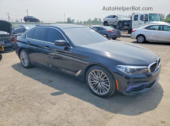 WBAJA7C35HG458598 2017 BMW 5 SERIES Black Delantero derecho