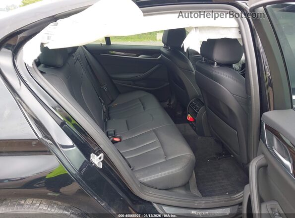WBAJA7C50KWW09877 2019 BMW 5 SERIES Black VIN კოდის სტიკერის ხედი