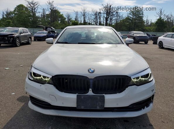 WBAJA7C53JWC76706 2018 BMW 5 SERIES Белый Вид спереди