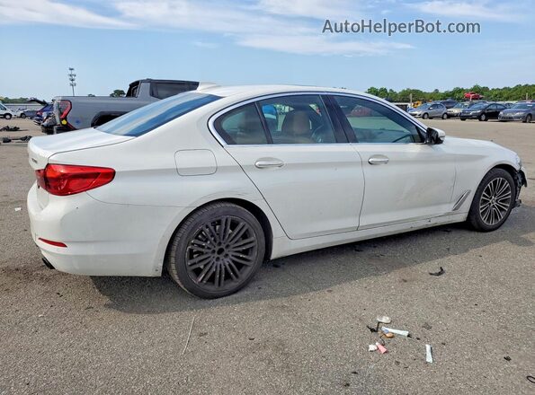 WBAJA7C53JWC76706 2018 BMW 5 SERIES Белый Задняя правая четверть