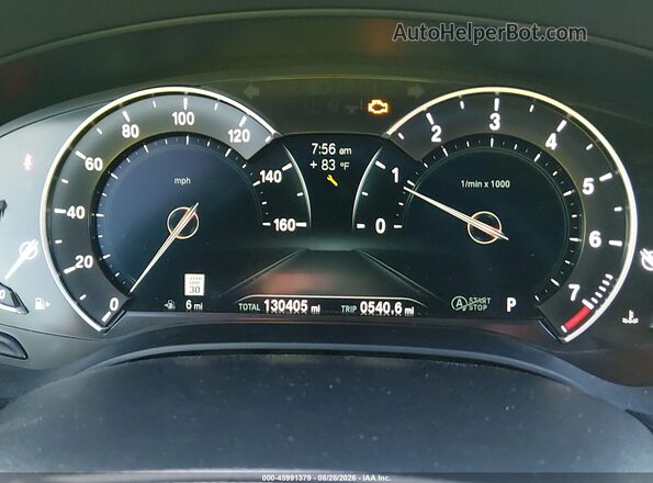 WBAJA7C54KWW23314 2019 BMW 5 SERIES Черный Вид задних сидений