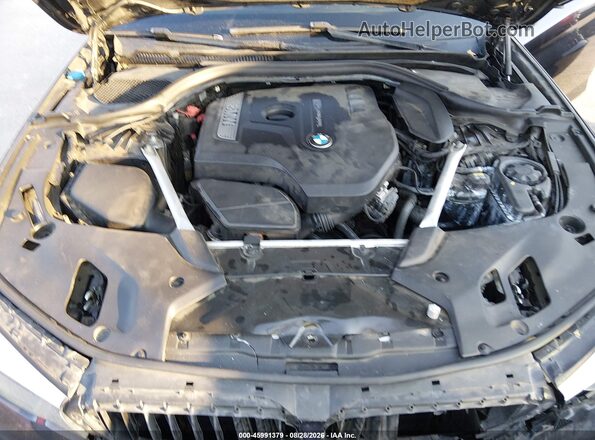 WBAJA7C54KWW23314 2019 BMW 5 SERIES Черный Вид сзади