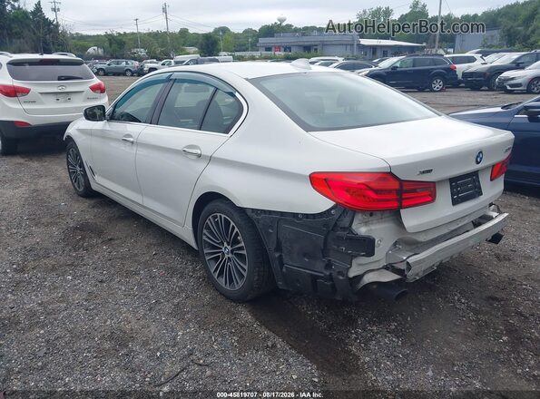 WBAJA7C56JG908573 2018 BMW 5 SERIES White Trasero izquierdo