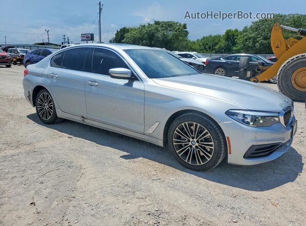 WBAJA7C58KWW47874 2019 BMW 5 SERIES Silver Front right