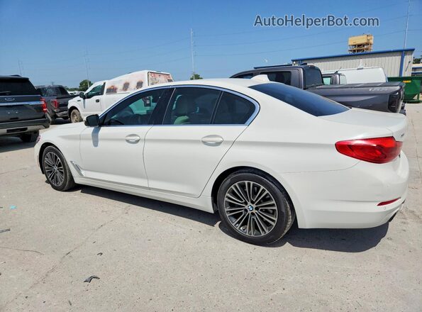 WBAJA7C59KWW17850 2019 BMW 5 SERIES White Trasero izquierdo