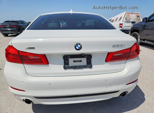 WBAJA7C59KWW17850 2019 BMW 5 SERIES White Vista trasera