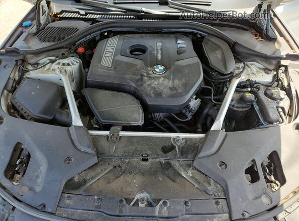 WBAJA7C59KWW17850 2019 BMW 5 SERIES White Vista interior trasera