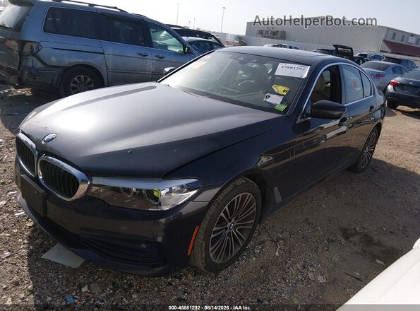 WBAJA9C02LCD44059 2020 BMW 5 SERIES Blue Front left