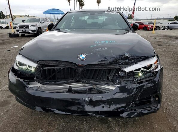 WBAJA9C03LCD41087 2020 BMW 5 SERIES Black Դիմացի տեսք