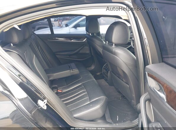WBAJA9C50JG622827 2018 BMW 5 SERIES Black VIN կոդի պիտակի տեսք