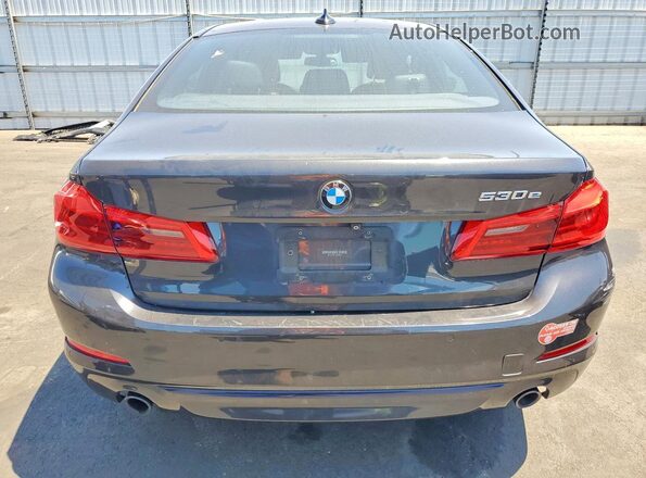 WBAJA9C51JB033542 2018 BMW 5 SERIES Charcoal უკანა ხედი