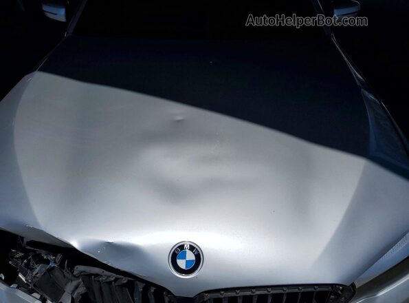 WBAJA9C51KB254768 2019 BMW 5 SERIES Silver Rear interior view