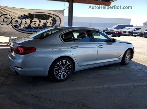 WBAJA9C51KB254768 2019 BMW 5 SERIES Silver Rear right