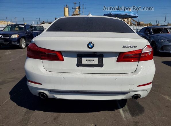 WBAJA9C51KB399390 2019 BMW 5 SERIES White Widok z tyłu