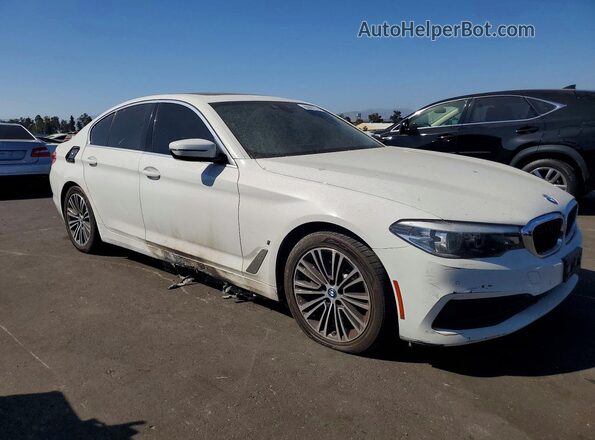 WBAJA9C51KB399390 2019 BMW 5 SERIES White Przód prawy