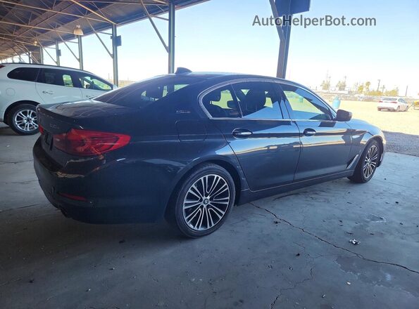 WBAJA9C52JB252784 2018 BMW 5 SERIES Black Հետևի աջ