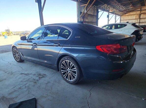 WBAJA9C52JB252784 2018 BMW 5 SERIES Black Հետևի ձախ