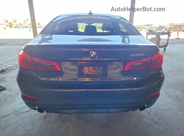 WBAJA9C52JB252784 2018 BMW 5 SERIES Black Հետևի տեսք