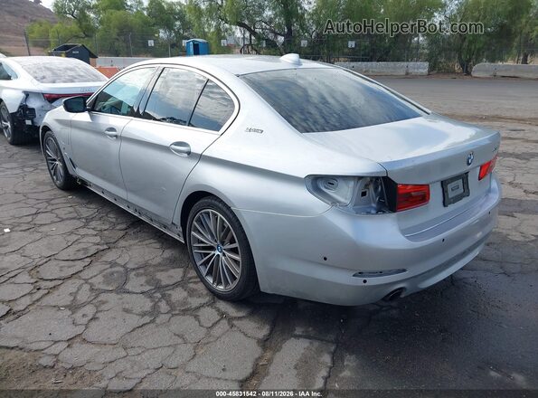 WBAJA9C53KB389430 2019 BMW 5 SERIES Silver Tył lewy