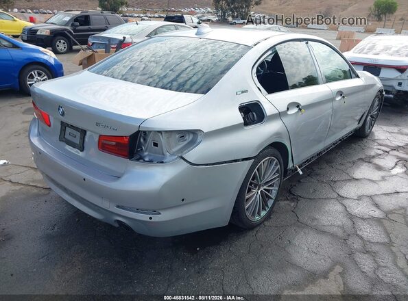 WBAJA9C53KB389430 2019 BMW 5 SERIES Silver Tył prawy