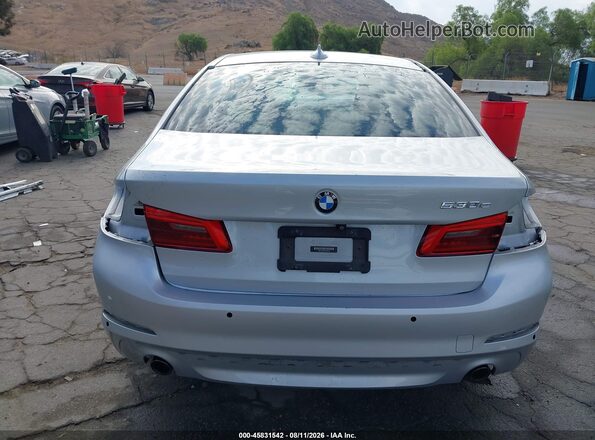 WBAJA9C53KB389430 2019 BMW 5 SERIES Silver 