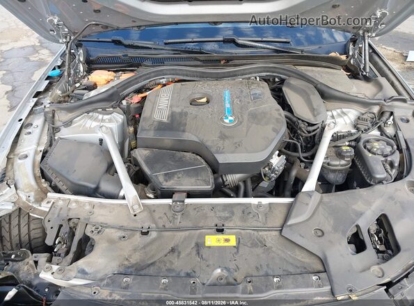 WBAJA9C53KB389430 2019 BMW 5 SERIES Silver Widok z tyłu
