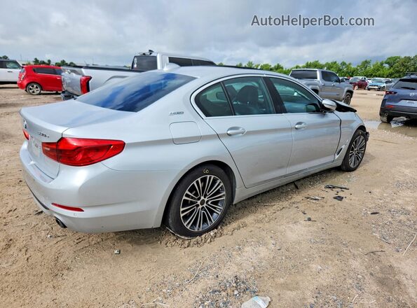 WBAJA9C55KB392894 2019 BMW 5 SERIES Silver Հետևի աջ