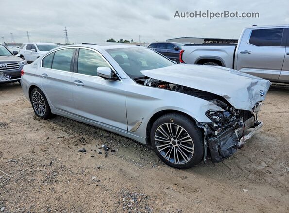 WBAJA9C55KB392894 2019 BMW 5 SERIES Silver Առջևի աջ