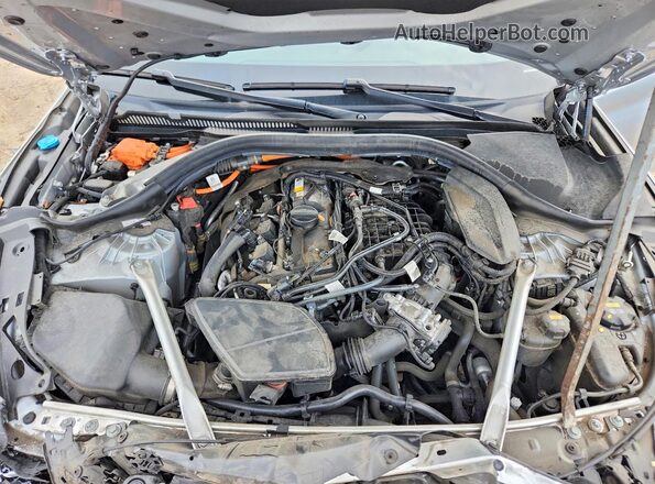 WBAJA9C55KB392894 2019 BMW 5 SERIES Silver Սալոնի հետևի տեսք