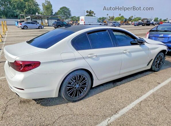 WBAJA9C55KB399635 2019 BMW 5 SERIES White Rear right