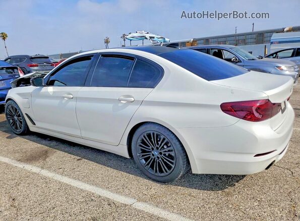 WBAJA9C55KB399635 2019 BMW 5 SERIES White Rear left